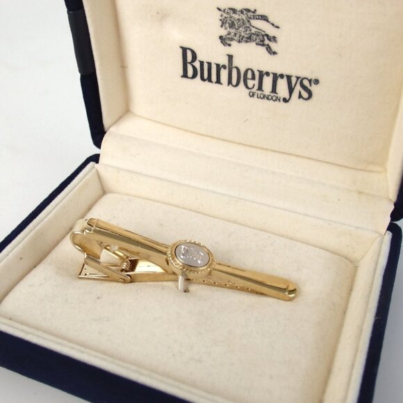 Authentic BURBERRYS Nek Tie pin metal [Used] - Picture 1 of 8
